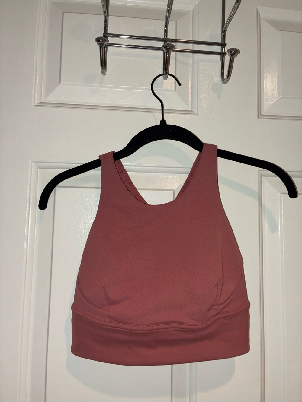 Lululemon High-Neck Women's Sports Bra - Mauve Pink